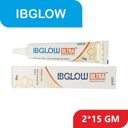 IBGlow Ultra Depigmenting Cream 15g (Pack of 2)