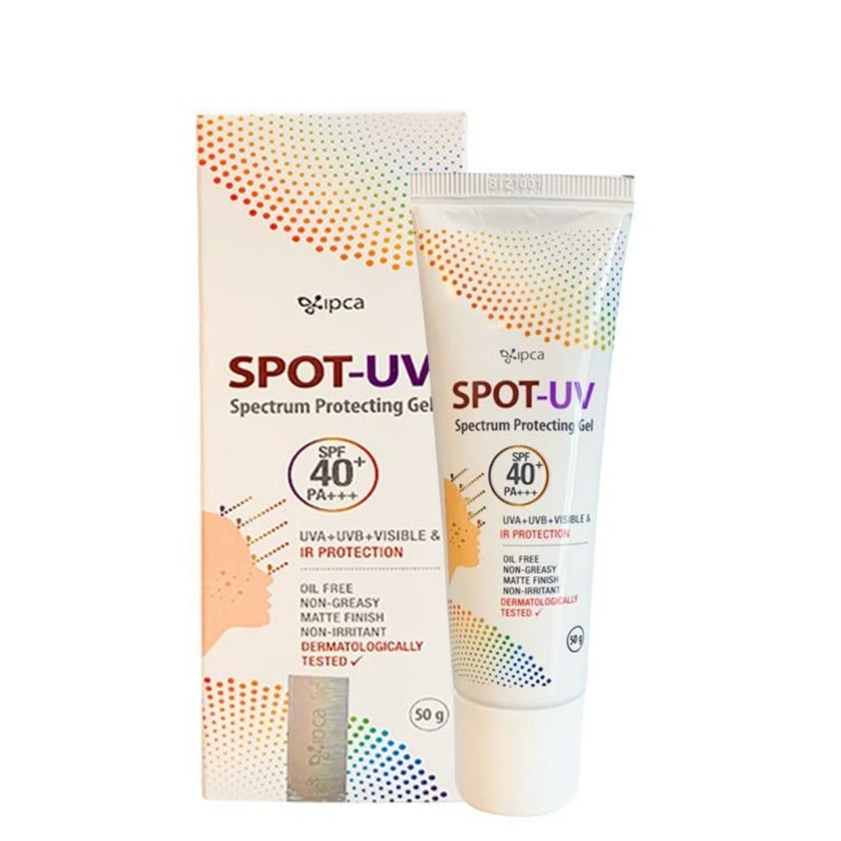 spot uv sunscreen