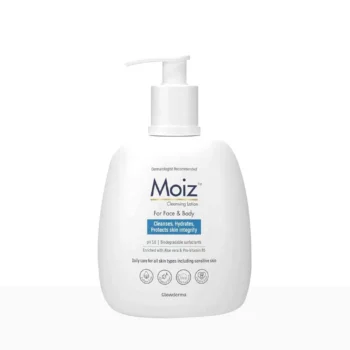 Moiz Cleansing Lotion 400ml - Cetyl alcohol and stearyl alcohol lotion