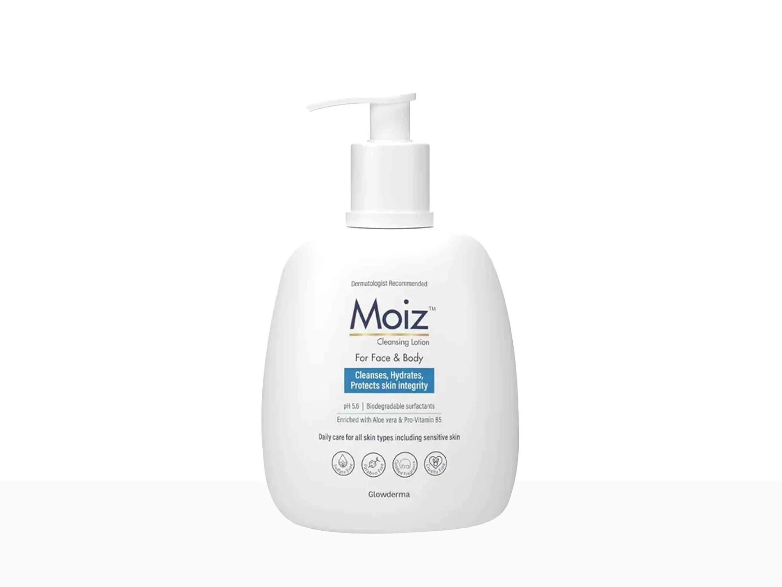 Moiz Cleansing Lotion 400ml – Cetyl alcohol and stearyl alcohol lotion (1)