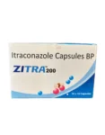Zitra 200 - Itraconazole Capsules BP- 2 Strip (20 Tablets)