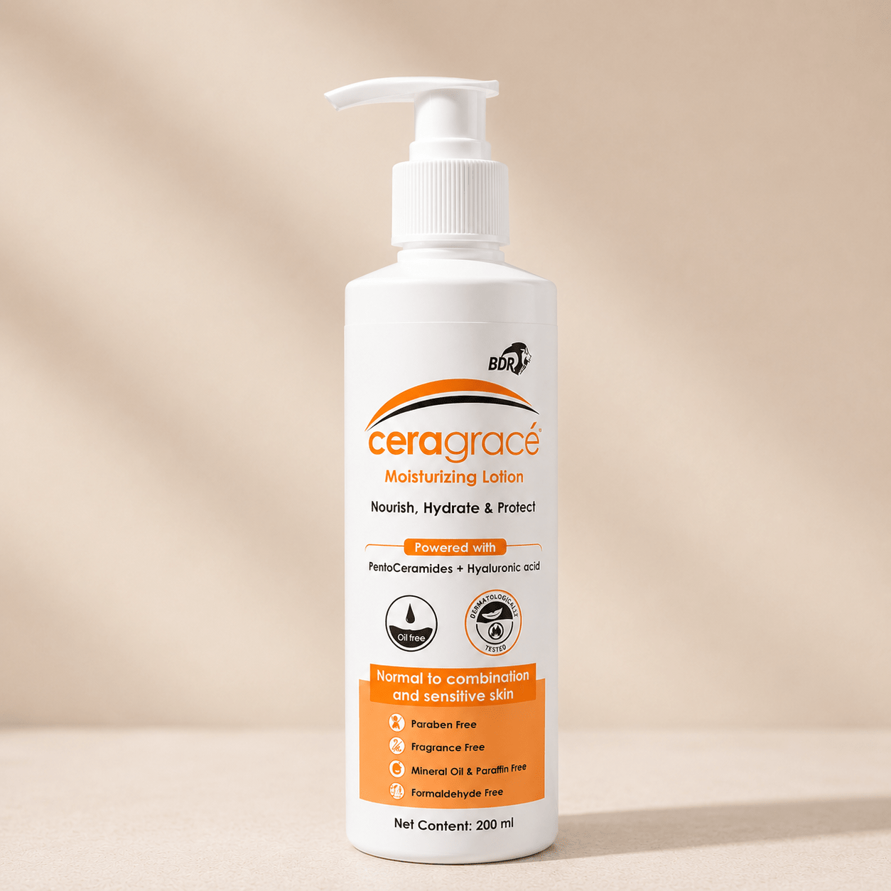 ceragrace Ceragrace Moisturizing Lotion 200ml pump bottle