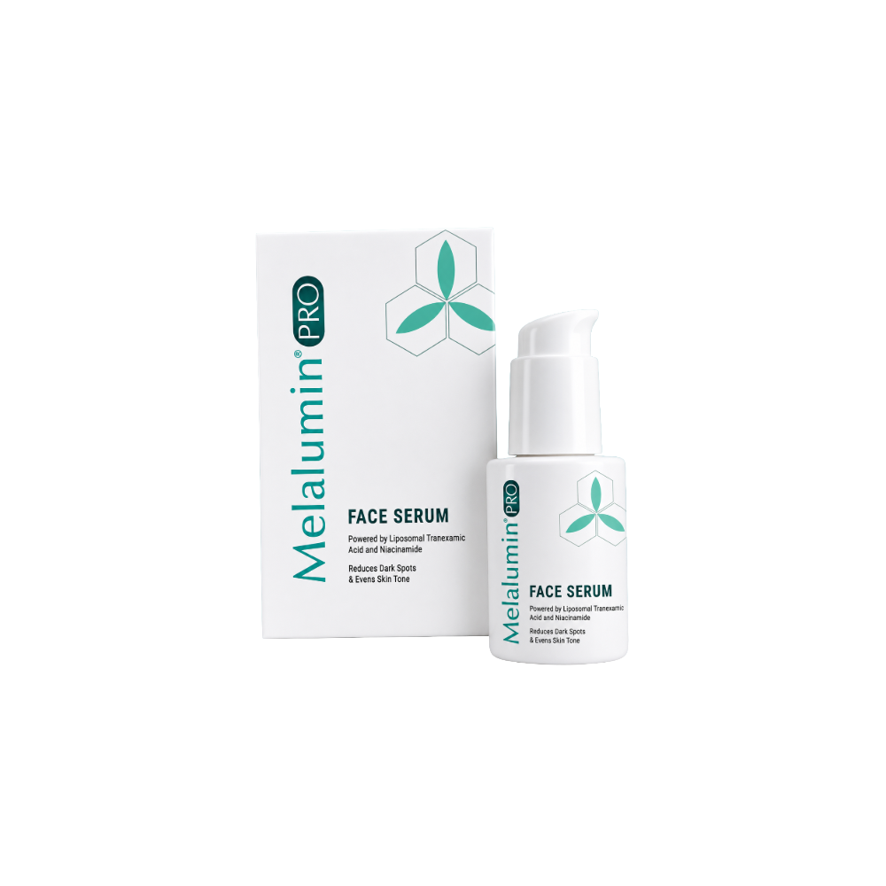 Melalumin PRO Face Serum 30ml Melalumin PRO Face Serum 30ml bottle and carton