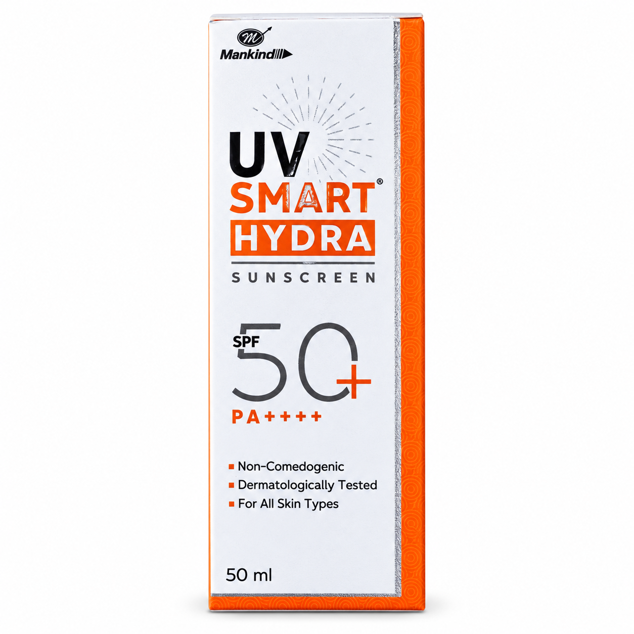 uv-smart-hydra UV Smart Hydra Sunscreen SPF 50+ PA++++ 50ml carton
